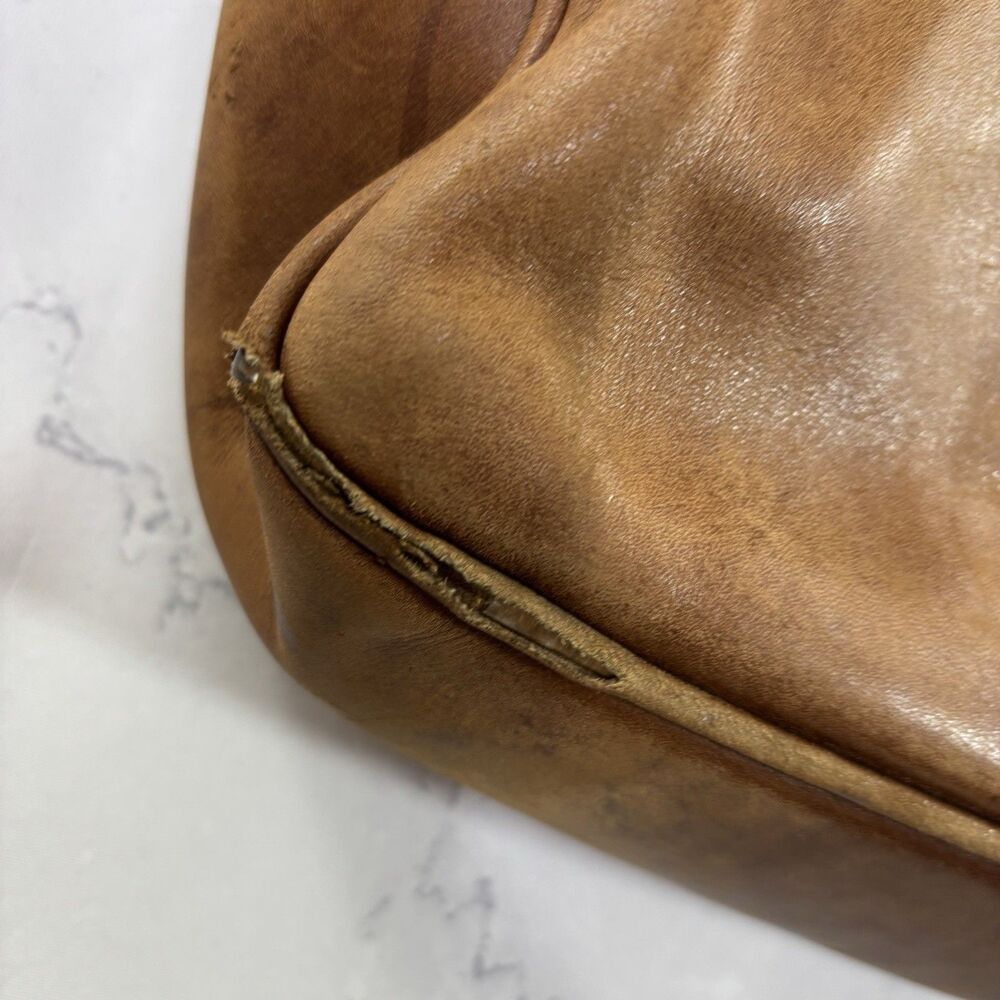 Vintage Coach Messenger Briefcase Bag Brown Leather Lexington 90s Retro work bag - Picture 4 of 16